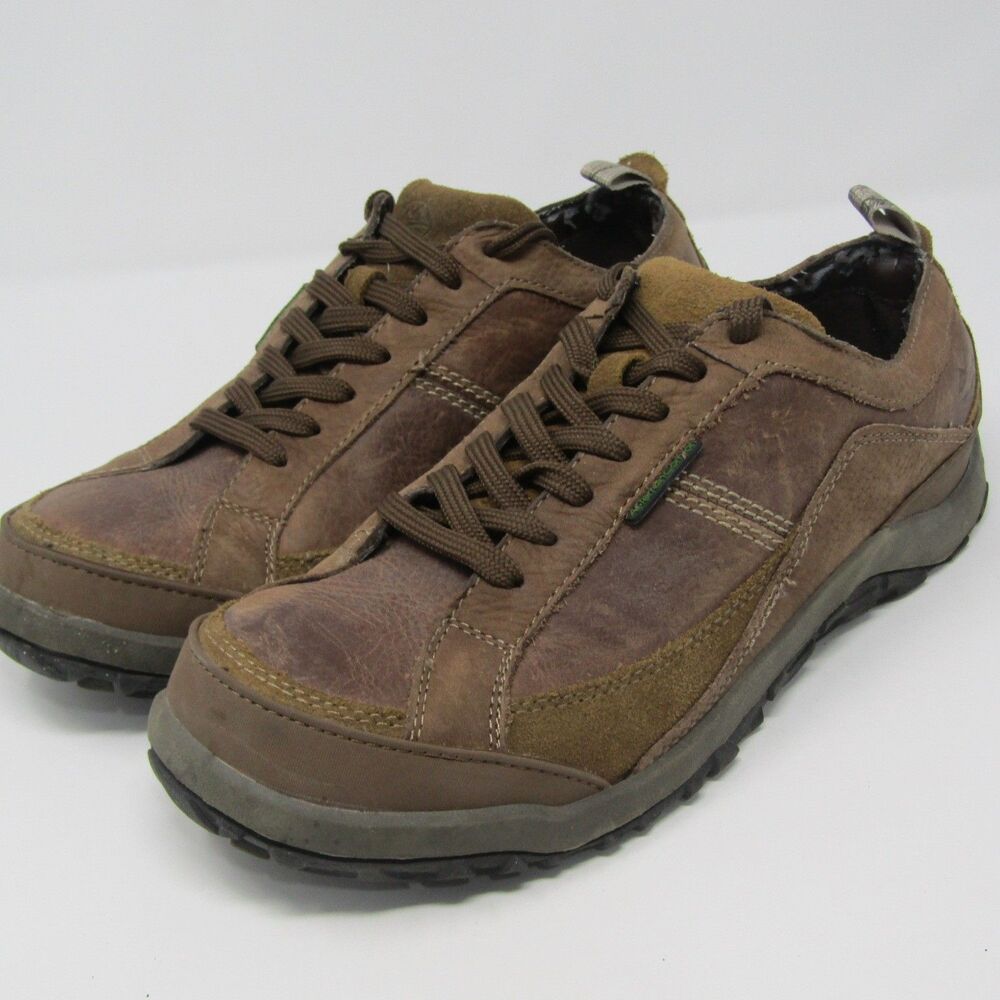 Nunn Bush All-Terrain Comfort Men's 9 Brown Leather Suede Lace-Up Casual Shoes